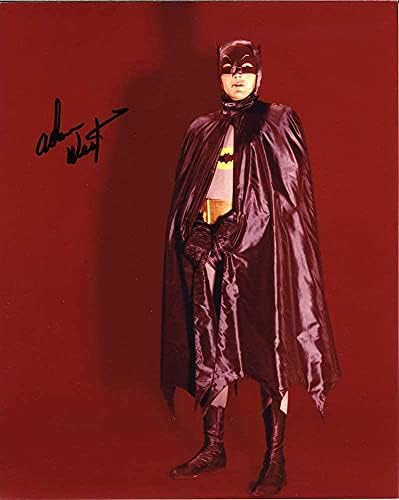 Адам Вест Бетмен 8x10 Фото потпишана автограмирана автентична „ГА“ COA