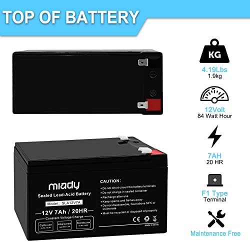 Miady 12v 7Ah Запечатена Батерија Со Оловна Киселина На Полнење