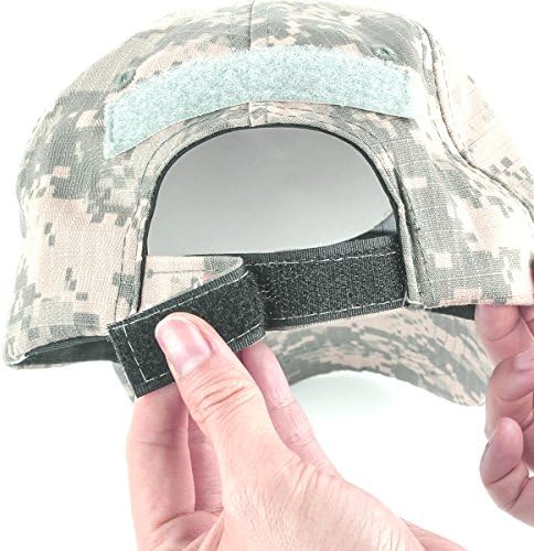 ГЕС тактичка капа за мажи со 2 парчиња воени закрпи, операторска капа со знаме на САД