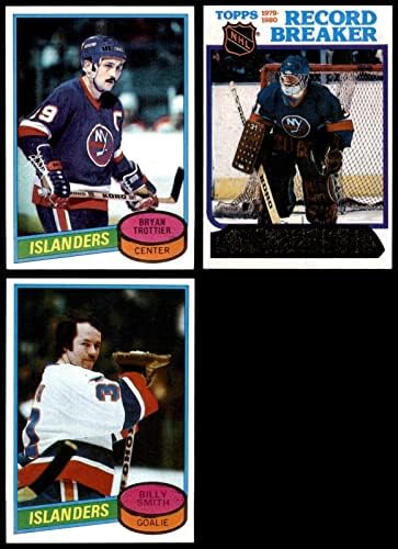1980-81 Топс Newујорк Островци скоро комплетен тим сет 5,5 - екс+ - хокеј картички