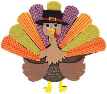 Денот На благодарноста Турција Пена Изработка Комплет-6,5 Инчи-Материјали за 12