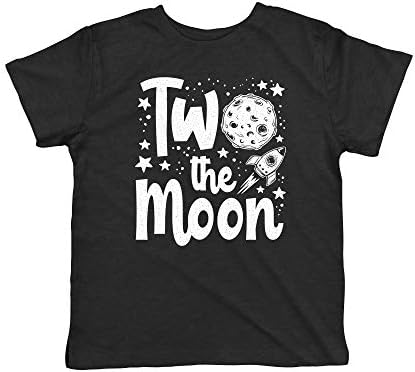 Дете две маички на месечината смешна втора роденденска маичка