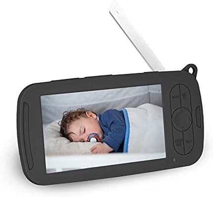 оиоаахкео Силиконски Случај ЗА Оптика ЗА Новороденчиња DXR-8 ПРО Бебе Монитор 5 HD Дисплеј Монитор