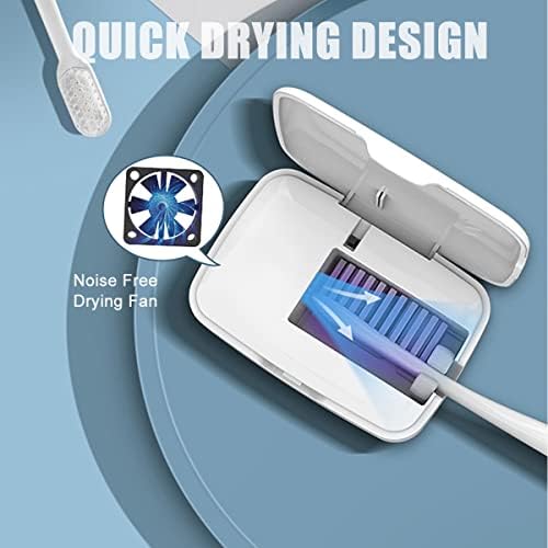 Evelable Portable Mini Conte Conty Chould Case Брза wallид за сушење, монтиран држач за заби, за полнење на заби за заби, за домаќинство,