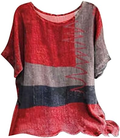 Краток ракав 2023 Облека графичка принцеза самовила проточна лабава маичка за блуза за дама кошула лето есен девојки 3а 3а