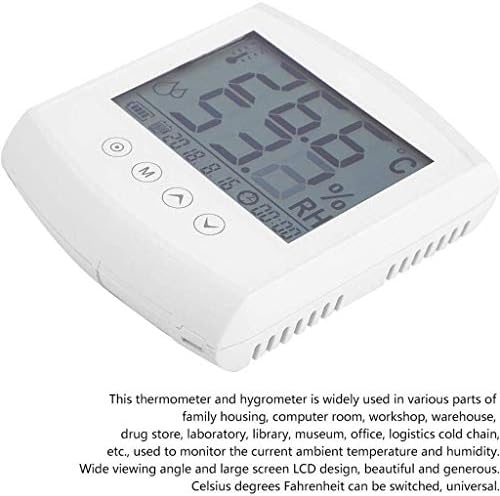 ТЕРМОМЕТАР За Соба НА XJJZ Дигитален Термометар Хигрометар За Внатрешна Просторија Температура Влажност Мерач На Влажност
