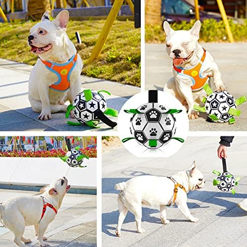 Dllukmm Dog играчки фудбалски каиш, интерактивна влечка на воена играчка кучиња, подарок за роденден на кученца, кучиња затегнување на воена
