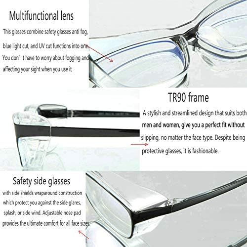 Заштитни Очила Заштитни Сини Светлосни Блокирачки Очила За Мажи Жени