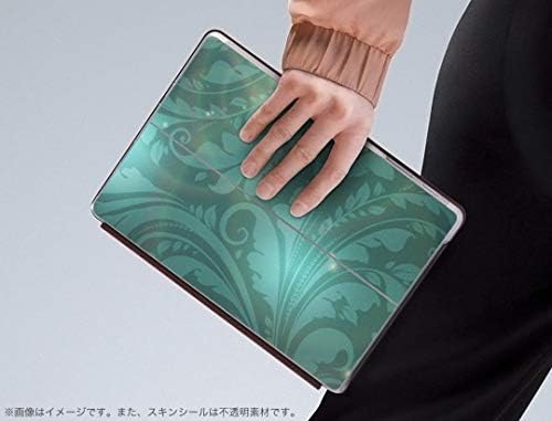 Декларална покривка на igsticker за Microsoft Surface Go/Go 2 Ultra Thin Protective Tode Skins Skins 001808 Plant Green Simple Simple