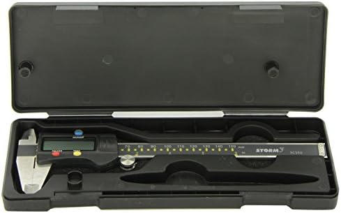Централни алатки 3C350 Фракционо електронски дигитален дебеломер, 6 до 7,9 инчи