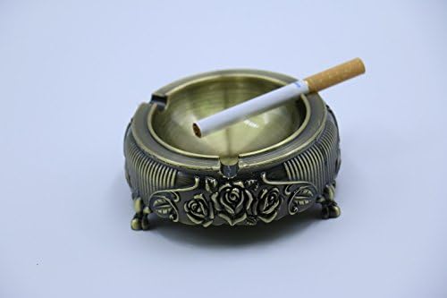 Фујуфу ретро преносен пепел за цигари цинк легура креативен пепелник