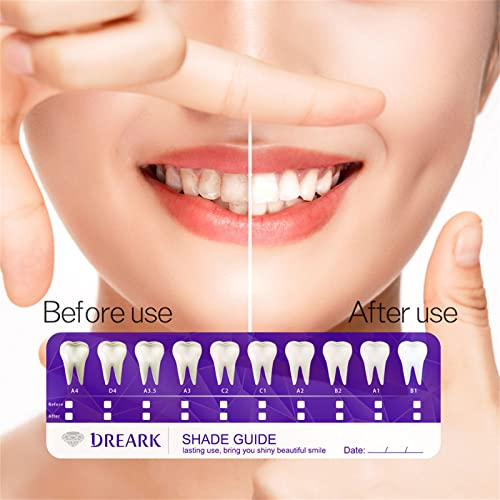 Ленти за белење на заби, 14 третмани комплет за бели ленти за чувствителни заби, побели заби за 7 дена, помага да се отстрани