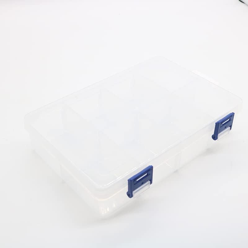 ГУЛАБ Транспарентни Пластични Делови Со Повеќе Мрежи Кутија За Накит Обетки За Играчки Кутија За Складирање Пет Проѕирни Пластични Делови Со