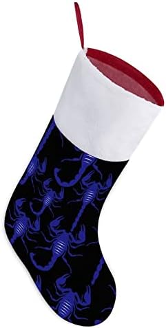 Вселенски скорпија Божиќни чорапи Божиќни чорапи торба за подароци за семеен празник дрво виси украси украси
