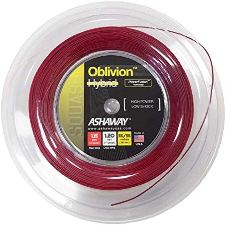 Ashaway Oblivion 1.15-1.20mm Squash Hybrid Hybrid 110m ролна
