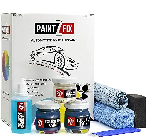 Paint2Fix Touch Up Paint за Ford - Bright Atlantic Blue M6957D | Комплет за поправка на гребење и чипови - златен пакет
