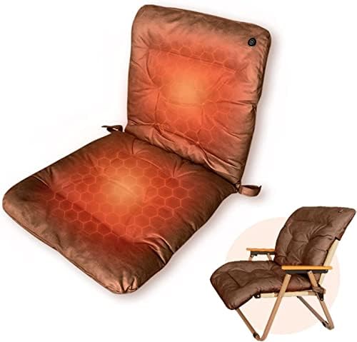 Перница за загревање на седиштето со шпатиум со перниче за столче за загревање USB загреана потопло зимско седиште за надворешни канцелариски