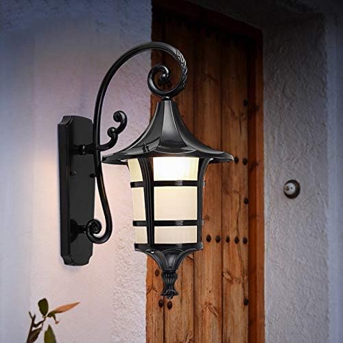 Дан wallидна ламба водоотпорна предводена европска ретро wallидна ламба надворешна влезна wallидна ламба двор патека Американска градинарска