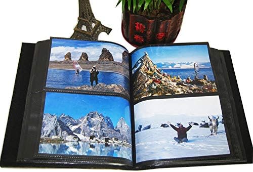 Yepmax гроздобер џебни албуми со фотографии држат 4 x 6 фотографии 200 парчиња
