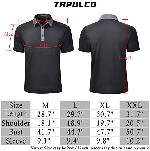 Tapulco Mens Mase Print Working Withing Dishable Christ Relly Golf Polo Casual Daily Tshirts