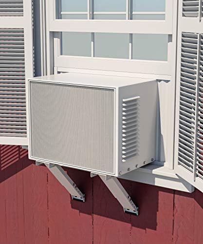 Заградата за поддршка на климатик за прозорецот на Лакин, Универзална за 5.000-12,000 единици на BTU AC, до 85 bs, прилагодливо проширување