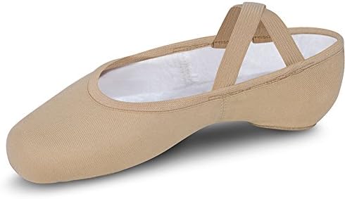 Bloch Dance Men's's Performa Struship Canvas Spiled единствено балетски чевли/лизгалки