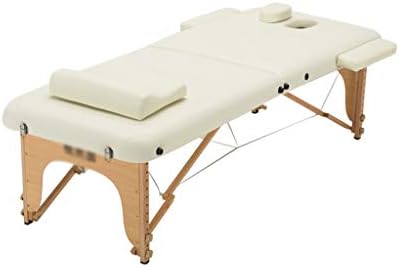 Gaoyuhong LJHA Преносен кревет за масажа, домаќинство преклопување на убавина за третман на тетоважа со масажа за масажа за масажа со дупка,