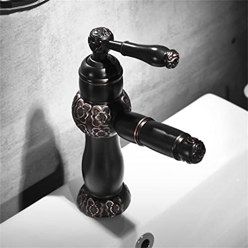 Бања од бања Бања црно масло Руид Бронза Извлечете ја бањата бања мијалник за мијалник за миење тапа за миење тапани SLT140B бронзена завршница