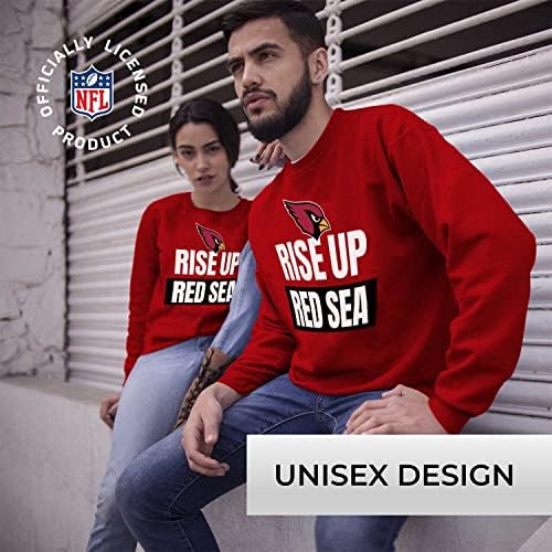 NFL слоган екипаж, џемпер, официјална облека за слоган, врат на екипажот на екипажот на екипажот за мажи и жени