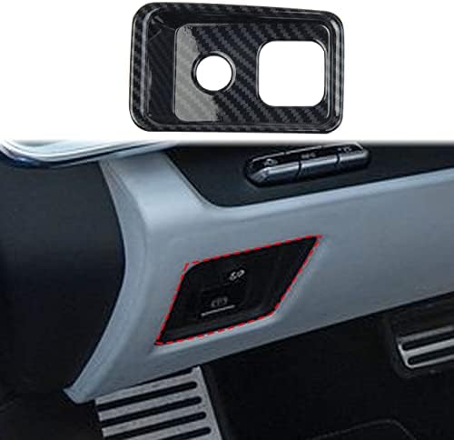 Странично контролно копче за контрола на копчето Crosselec јаглеродни табла за странични капаци на копчињата за Chevrolet Corvette C8 2020-2022