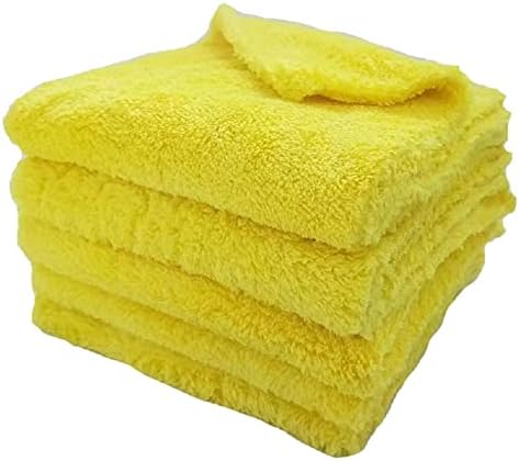 Чајјуан микрофибер крпи за автомобили ， миење на сушење автомобили со детали за пешкир за полирање со кадифен без микрофибер крпа за автомобили