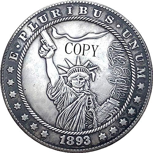 Хобо Никел 1893-С САД Морган долар копија од монета тип 217 копија подарок за него