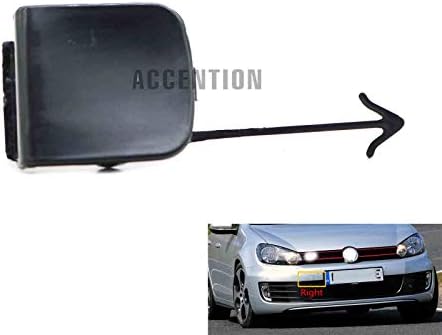 За VW Голф MK6 GTI GTD 2009-2013 Предна BumperTow Кука Капакот На Очите Капа 5K0807241A