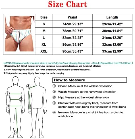 Летни брифинзи за пливање за мажи плус големина костум за капење, брифинзи за пливање, класичен моден еластичен половински одмор,