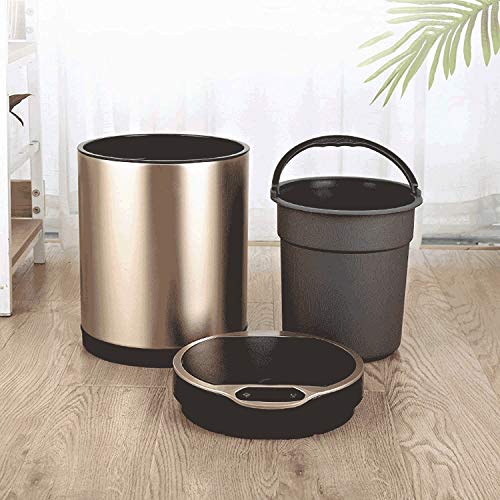 Tatsen inuction inuction inuction ѓубре може автоматско отпадоци конзерва со капаче за ѓубре од не'рѓосувачки челик конзерва за дневна соба кујна бања за отпадоци за спална соба з