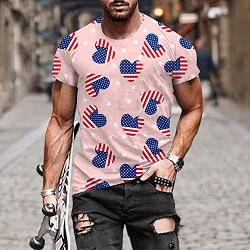 2023 Нови мажи моден пролет лето лето -случајниот краток ракав O врат печатени маици Топ блуза сет 8