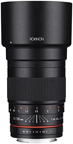 Рокинон 135мм Ф2. 0 ЕД ДОО Телефото Објектив За Канонски Дигитални SLR Камери