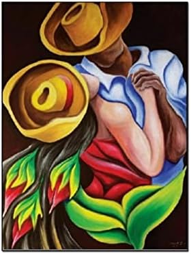 Томрт Апстракт постер кубанска уметност Порто Рикан уметност танчер сликарство печатено платно за сликање постер платно сликарство wallидна
