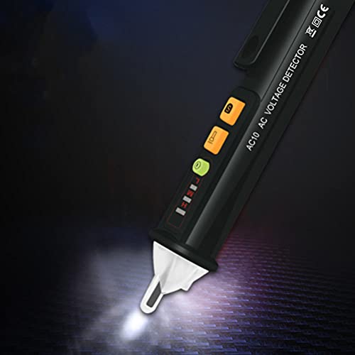Тестирање на електричен напон на Doitool Pen со Flashlight Nonigital AC Electric Detect со LCD дисплеј за електричен електричен електричен