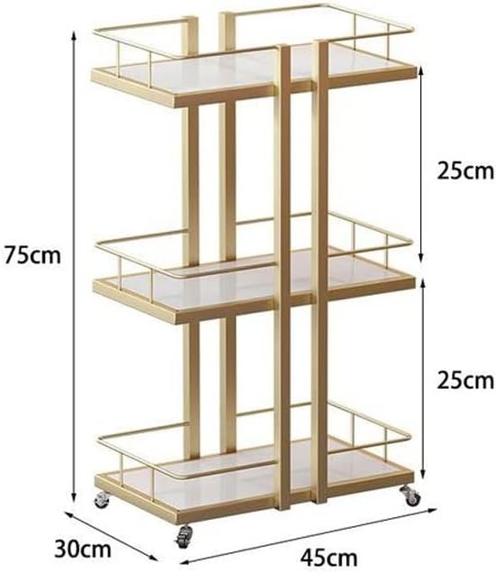 Јах -количка кујна за складирање на кујната за складирање на ноктите за складирање отстранлива количка за складирање