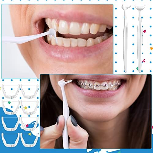 505 парчиња чисти заболувачи на заби, достигнуваат заби на стоматолошки конец од 5 еднократно долги рачки Y во облик на 500 држачи за забивање
