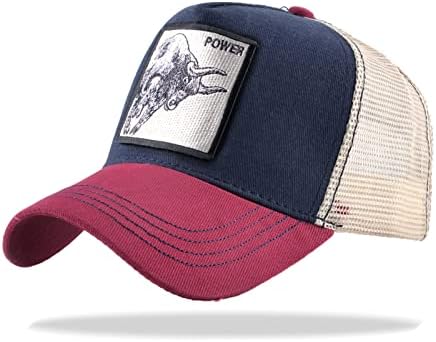 Обедземна фарма Trendy Trendy Trucker Hat Прилагодлива шминка за бејзбол капа за мажи и жени и млади