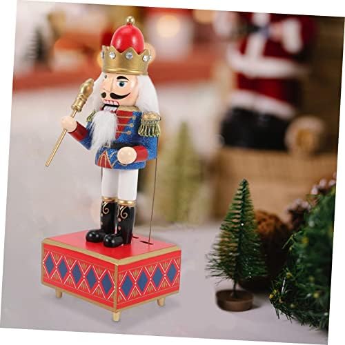 Bestoyard Box Outcracker Започнувачи за порибување на канцеларии празнични божиќни декорации часовници музички кутии традиционална