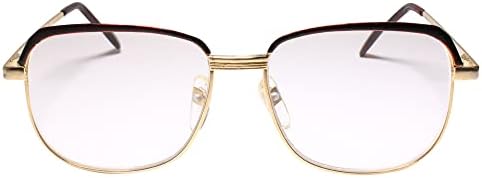 Класична златна рамка Класичен гроздобер 80S 90S читач 1,50 очила за читање