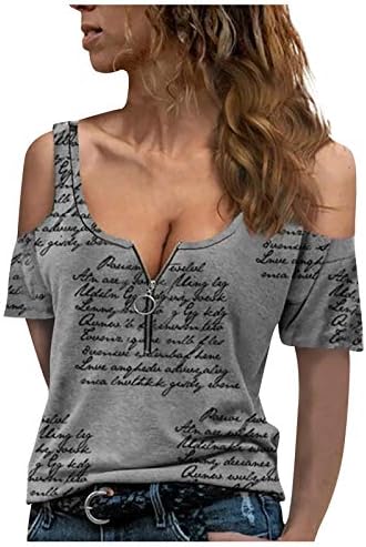 Симпатични врвови за жени летни жени кошули секси дневни стилски врвни маици и маички
