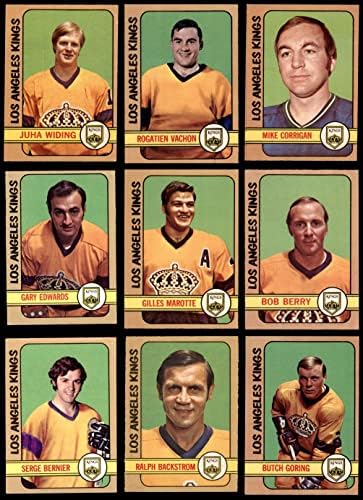 1972-73 О-пи-чие Лос Анџелес Кингс во близина на екипата сет во Лос Анџелес Кингс-хокеј екс/МТ+ кралеви-хокеј