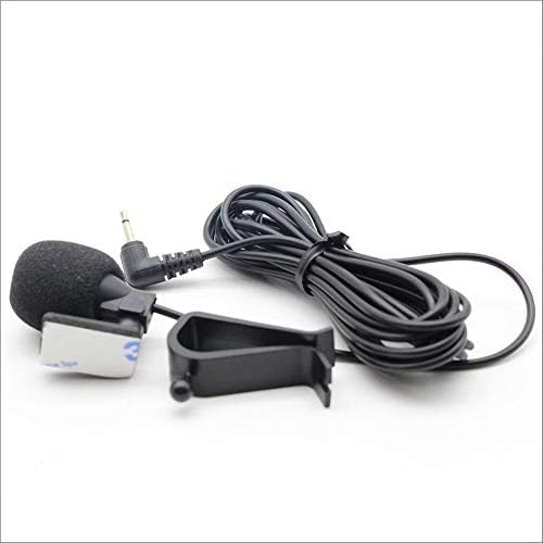 SaidBuds 2,5 mm микрофон микрофон со склоп на микрофон за единица за глава на возила Bluetooth Овозможено стерео радио GPS DVD за пионер