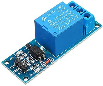 Fauuche JF-Xuan Relay Module со OptoCoupler Islation Relay Single-Chip Extended Plate Trigger1 Channel 5V реле модул за модули