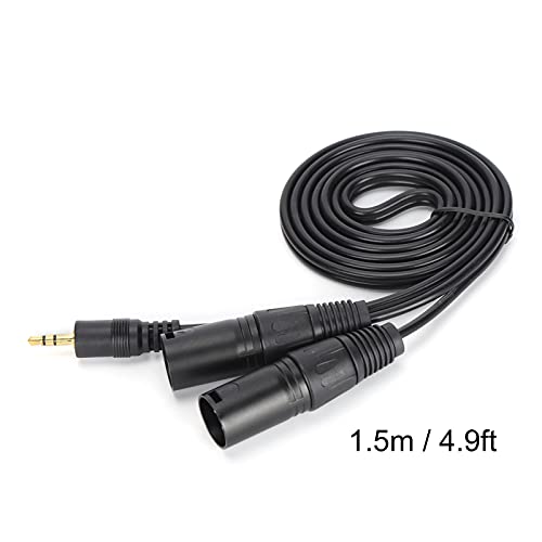 Аудио кабел Botegra, издржлив без искривување стабилен микрофон кабел за училиште