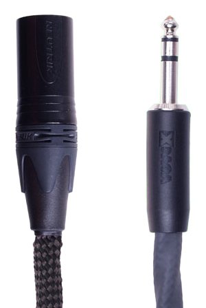 Кабел за микрофонска линија VoVox 6.3310, Sonorus Direct S, 78,7 инчи, TRS-XLR машки